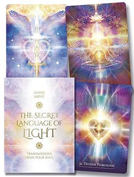 portada The Secret Language of Light Oracle: Transmissions From Your Soul (libro en Inglés)
