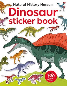 portada Dinosaur Sticker Book (en Inglés)