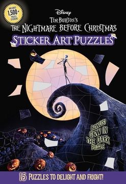 portada The Nightmare Before Christmas Sticker art Puzzles (in English)