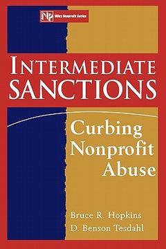 portada intermediate sanctions: curbing nonprofit abuse (en Inglés)