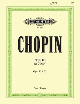 portada Chopin Etden op 10 op 25 Ohne Opzahl fr Klavier