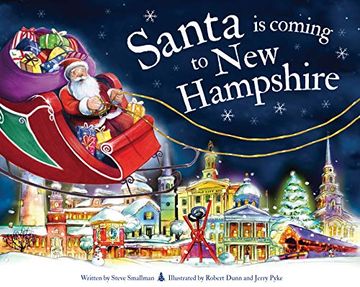 portada Santa is Coming to new Hampshire (en Inglés)