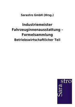 portada Industriemeister Fahrzeuginnenausstattung - Formelsammlung (German Edition)