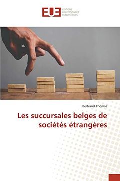 portada Les Succursales Belges de Sociétés Étrangères (in French)