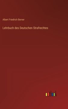 portada Lehrbuch des Deutschen Strafrechtes (en Alemán)