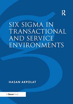 portada Six SIGMA in Transactional and Service Environments (en Inglés)