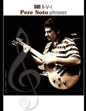 portada 501 Pere Soto phrases II-V-I (en Inglés)