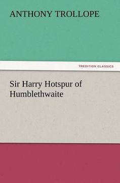 portada sir harry hotspur of humblethwaite (in English)