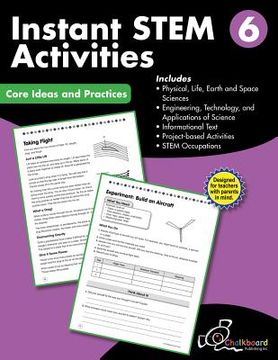 portada Instant STEM Activities Grade 6 (in English)