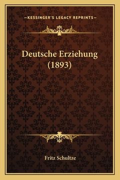 portada Deutsche Erziehung (1893) (in German)