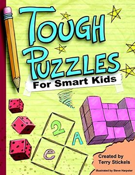 portada Tough Puzzles for Smart Kids (en Inglés)