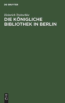 portada Die Königliche Bibliothek in Berlin (en Alemán)