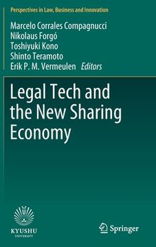 portada Legal Tech and the new Sharing Economy (Perspectives in Law, Business and Innovation) 