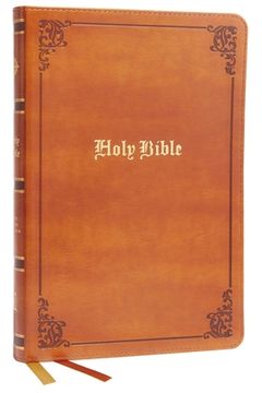 portada Kjv, Thinline Bible, Large Print, Vintage Series, Leathersoft, Tan, red Letter, Comfort Print: Holy Bible, King James Version (en Inglés)