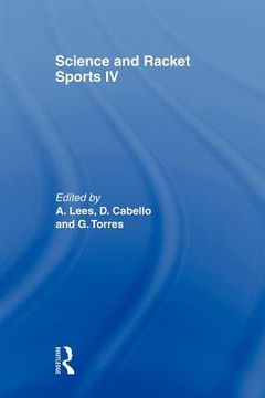 portada science and racket sports iv (en Inglés)