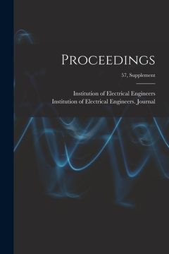 portada Proceedings; 57, supplement (in English)