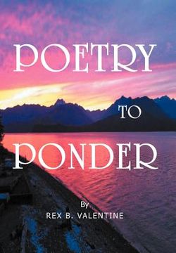 portada poetry to ponder (en Inglés)