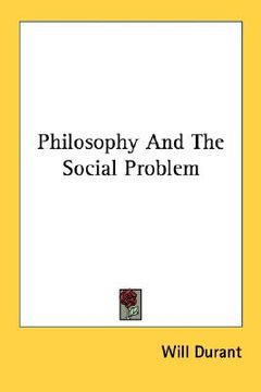 portada philosophy and the social problem