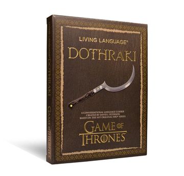 portada Living Language Dothraki: A Conversational Language Course Based on the hit Original hbo Series Game of Thrones (Living Language Courses) 