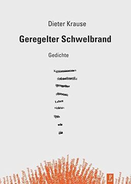 portada Geregelter Schwelbrand: Gedichte (en Alemán)