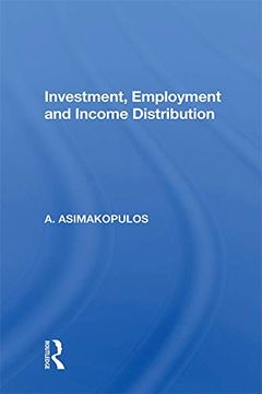 portada Investment, Employment and Income Distribution (en Inglés)