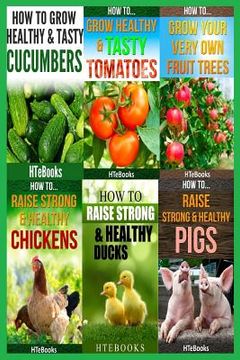 portada 6 books in 1: Agriculture, Agronomy, Animal Husbandry, Sustainable Agriculture, Tropical Agriculture, Farm Animals, Vegetables, Frui