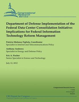 portada Department of Defense Implementation of the Federal Data Center Consolidation Initiative: Implications for Federal Information Technology Reform Manag (en Inglés)