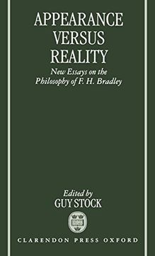 portada Appearance Versus Reality: New Essays on Bradley's Metaphysics (Mind Association Occasional Series) (en Inglés)