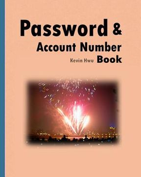 portada Pass word & Account Number Book: You no longer forget the bank password, keywords. (en Inglés)