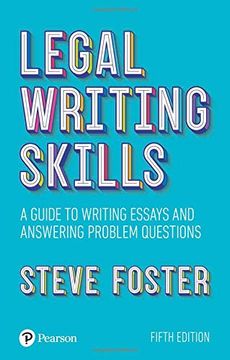portada Legal Writing Skills: A Guide to Writing Essays and Answering Problem Questions (in English)