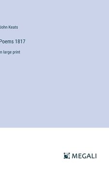 portada Poems 1817: in large print