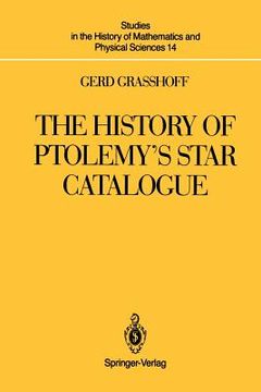 portada the history of ptolemy s star catalogue (in English)