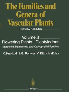 portada flowering plants. dicotyledons: magnoliid, hamamelid and caryophyllid families