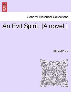 portada an evil spirit. [a novel.]