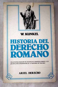 portada Historia del Derecho Romano