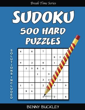 portada Sudoku 500 Hard Puzzles. Solutions Included: A Break Time Series Book (Volume 7)