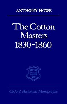 portada the cotton masters 1830-1860 (in English)