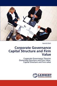 portada corporate governance capital structure and firm value (en Inglés)