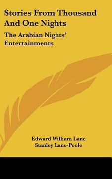 portada stories from thousand and one nights: the arabian nights' entertainments