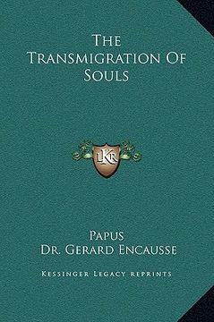 portada the transmigration of souls (en Inglés)