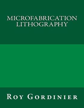 portada Microfabrication Lithography (en Inglés)