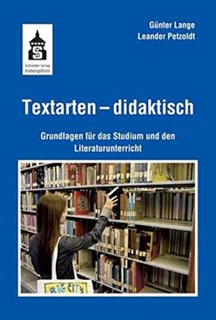 portada Textarten - Didaktisch: Grundlagen für das Studium und den Literaturunterricht (en Alemán)
