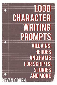 portada 1,000 character writing prompts (in English)