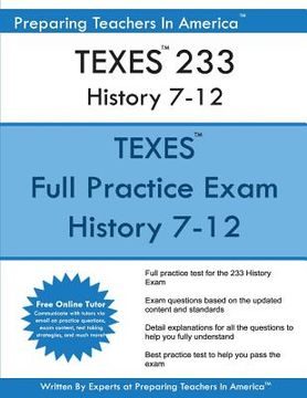 portada TEXES 233 History 7-12: TEXES History 233 Exam (en Inglés)
