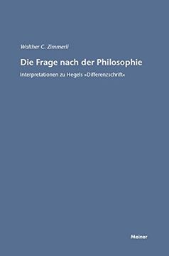 portada Die Frage Nach Der Philosophie (German Edition)