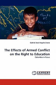 portada the effects of armed conflict on the right to education (in English)