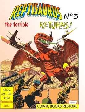 portada Reptisaurus, the terrible n°3: Two adventures from october-december 1962 (originally issues 7-8) (en Inglés)