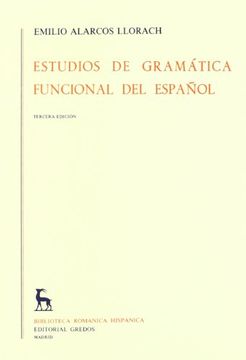 portada Estudios Gramatica Funcional Español