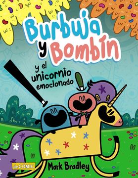 portada Burbuja Y Bombín Y El Unicornio Emocionado (in Spanish)