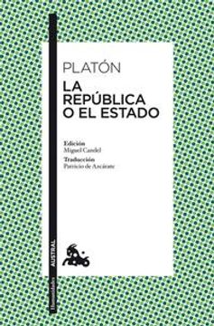 portada La República o El Estado (in Spanish)